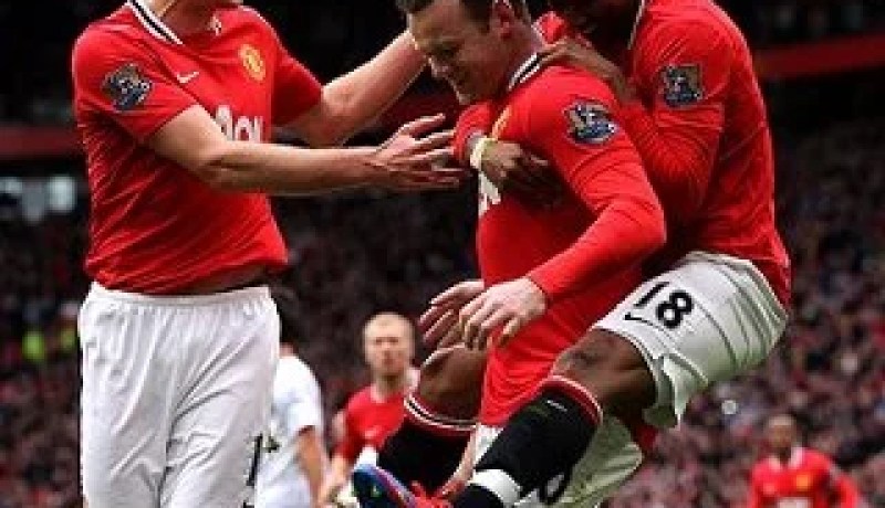 روني يقود اليونايتد لفوز على أستون فيلا برباعية نظيفة