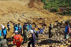 فقدان نحو 50 شخصا على الأقل من العمال المهاجرين في ميانمار إثر انهيار أرضي