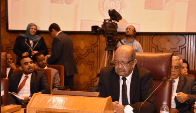 مساهل يجدد من القاهرة موقف الجزائر الثابت تجاه القضية الفلسطينية