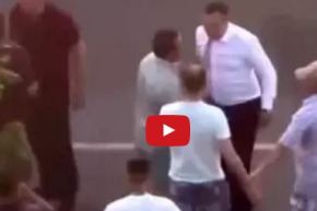 بالفيديو.. حفل زواج  يتحوّل لفوضى ومشاجرة في أوكرانيا