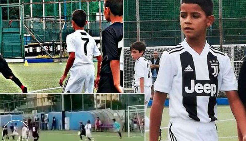 نجل رونالدو يتفوق على والده في جوفنتوس !!
