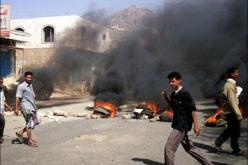 جرحى في مواجهات بين الشرطة ومسلحين مناصرين لآل الاحمر في صنعاء