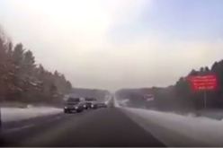 بالفيديو.. سائق يصور آخر لحظات حياته