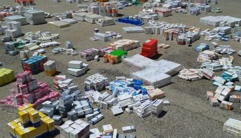 ضبط سيارة أدوية متجهة للإرهابيين في سوريا