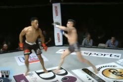 بالفيديو.. هذا ما حصل لمصارع استهزأ بخصمه