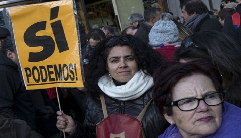 مظاهرات في شوراع إسبانيا مناهضة لسياسة التقشف