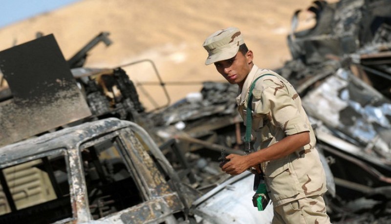 مقتل 10 عناصر ينتمون لـأنصار بيت المقدس بقصف للجيش في سيناء