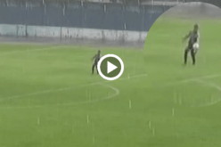 فيديو لحارس يسجل هدف من مرمى إلى مرمى