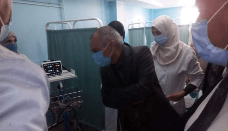 بالصور.. والي الشلف يزور ضحايا حادث المرور