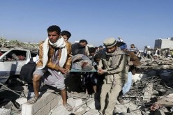 45 قتيلا بغارة على مخيم للنازحين في اليمن