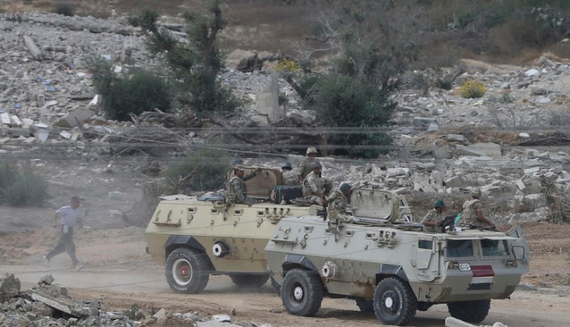 مصر تعلن تصفية 15 مسلحا شمال سيناء