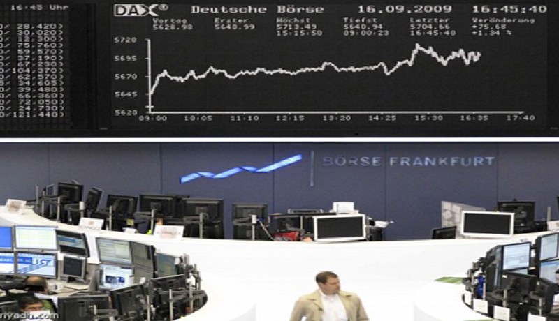 الأسهم الأوروبية ترتفع بعد أنباء ايجابية عن منطقة اليورو