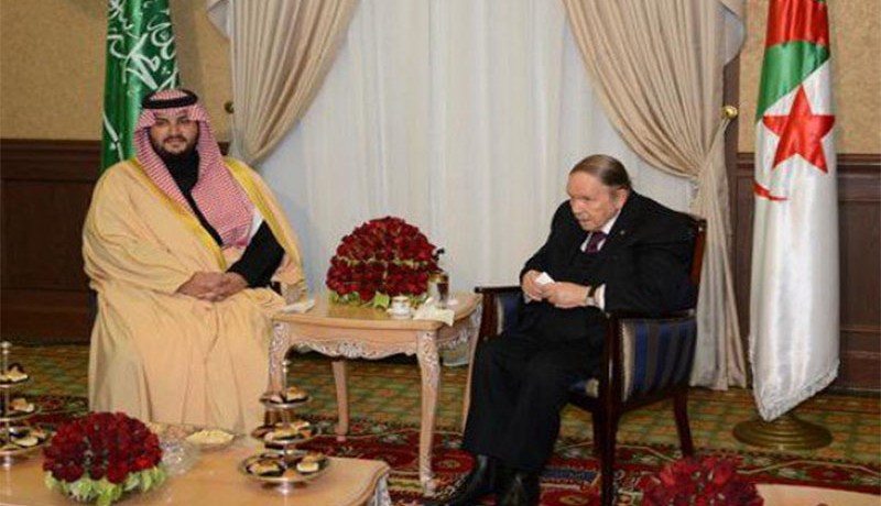 الرئيس بوتفليقة يستقبل مستشار الملك السعودي الأمير تركي بن محمد بن فهد بن عبد العزيز آل سعود