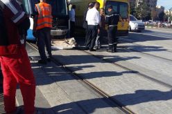 بالصور الترامواي بالديار الخمس يتعرض لحادث مرور