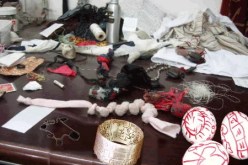 شرطة مغنية تحجز وبر ضباع نيجيرية بمحل للشعوذة