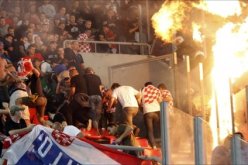 أحداث شغب في البوسنة بعد إقصاء منتخب كرواتيا