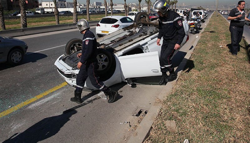 قتيلة و4 جرحى في 5 حوادث مرور بمعسكر