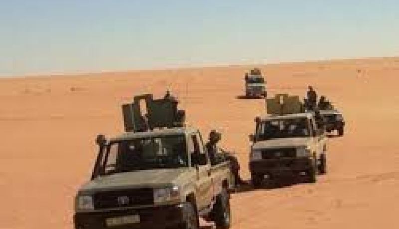 مفرزة للجيش توقف 31 شخصا من جنسية سودانية وتشادية بعين قزام