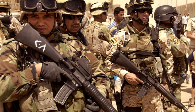 تحرير المجمع القضائي من سيطرة داعش بالعراق