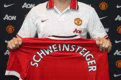 بالصور مانشستر يونايتد يعلن ضم شفاينشتايجر رسميا