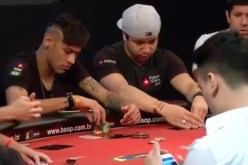 بالفيديو نيمار يقامر في لعبة البوكر