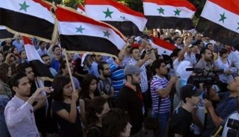 مظاهرات حاشدة مطالبة بإسقاط النظام السوري بالسويداء جنوب سوريا