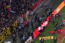 بالفيديو.. أنصار “ليل” يقتحمُون الملعب ويعتدون على “بن زية” وزملائه !