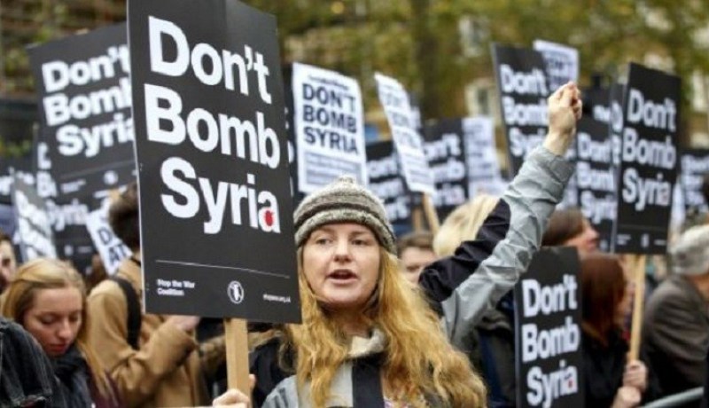 تظاهرات في مدن أوروبية مناوئة للتدخل في الحرب على داعش