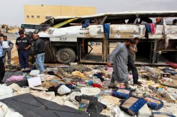 إصابة 5 أشخاص إثر اصطدام شاحنة بمسجد في قاعدة عسكرية بالسعودية