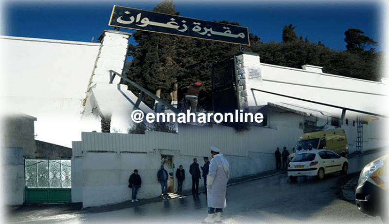 التحضيرات الأخيرة بمقبرة “زغوان” لدفن المجاهد الراحل “بن عودة”