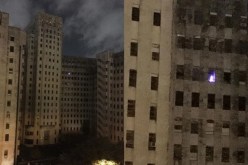 أمريكية تصور شبحا يحتفل برأس السنة