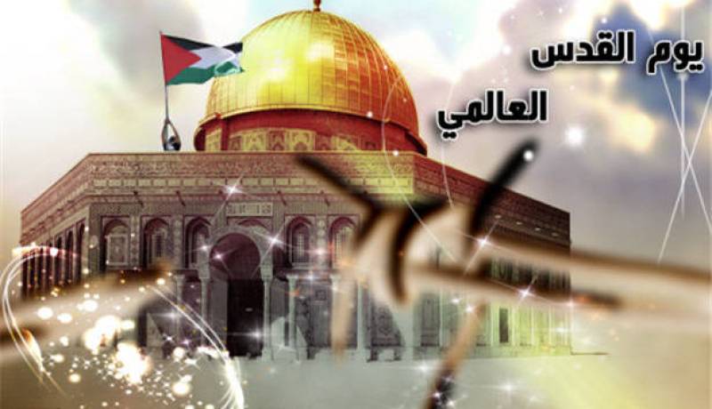 الفصائل الفلسطينية في مسيرة سلمية بقطاع غزة بمناسبة يوم القدس العالمي