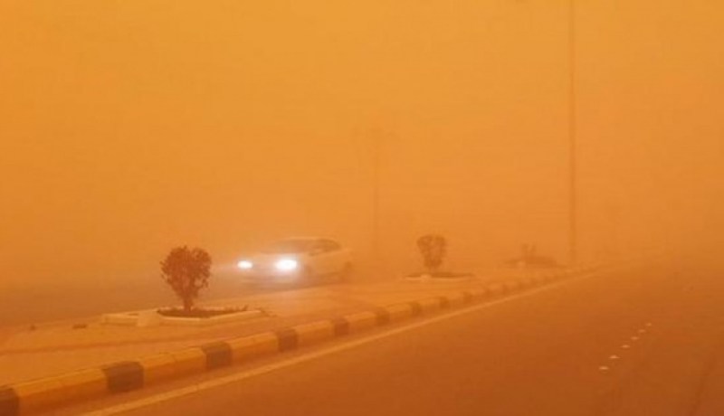 أسوأ عاصفة رملية في تاريخ لبنان