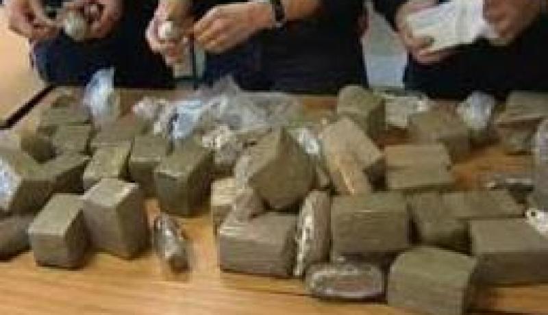 حجز 840 كلغ من الكيف المعالج بعين تموشنت