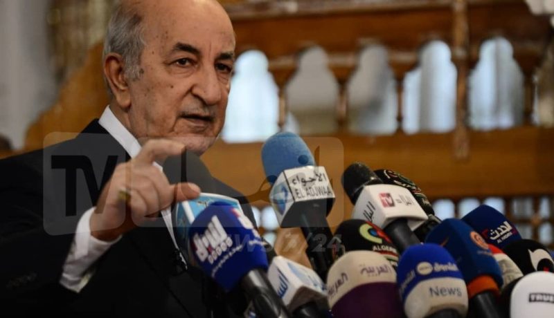 الرئيس تبون: سنسعى من أجل خلق طبقة سياسية جديدة