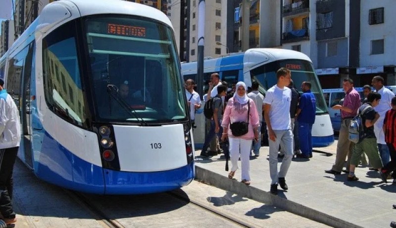 توقف حركة ترامواي الجزائر بسبب حادث تقني