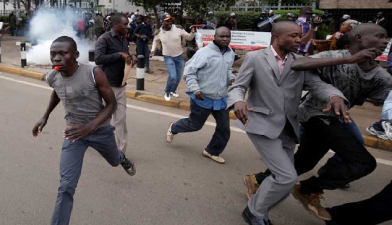 مقتل شخص خلال مظاهرة احتجاجية في غرب كينيا