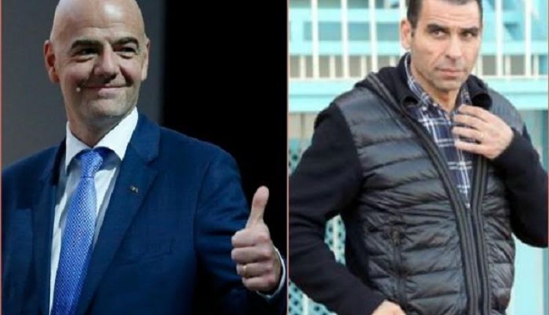 رئيس “الفيفا” أنفانتينو يطلب لقاء زطشي ويهنّئ وفاق سطيف