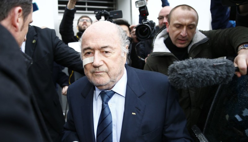 بلاتر مصاب بسرطان الجلد