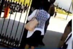 بالفيديو  طالبة جامعية تحرم من إجتياز الإمتحان بسبب لباسها القصير