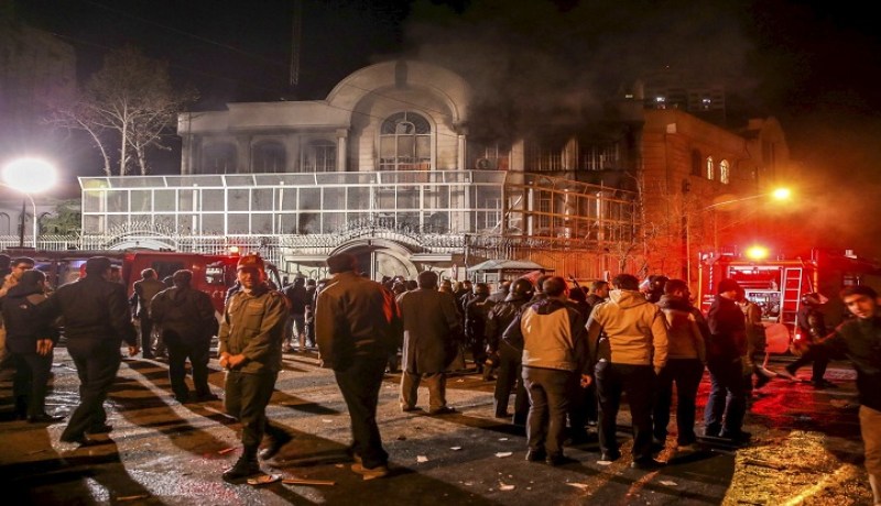 اعتقال 3 من منفدي الاعتداء على السفارة السعودية بطهران