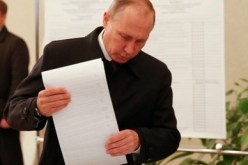 النتائج الأولية تشير إلى فوز كاسح لبوتين في الانتخابات الرئاسية الروسية