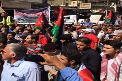 بالصور.. مسيرة في الأردن للتنديد باتفاقية استيراد الغاز من إسرائيل