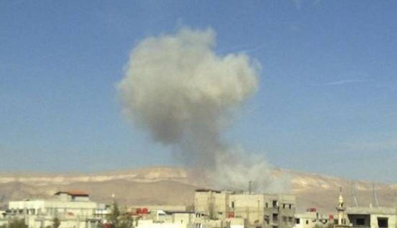 عناصر تنطيم داعش تفجر مستشفى الرمادي بالانبار في العراق