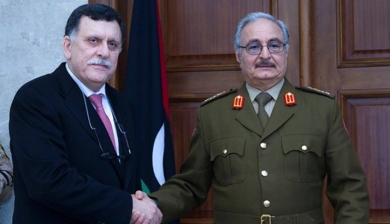 السراج يعلن إستعداده للقاء حفتر لحلّ الأزمة في ليبيا
