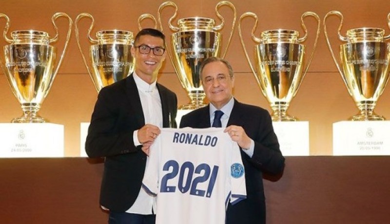 رونالدو في  ريال مدريد حتى 2021