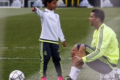 كريستيانو مُعجب بنجله “جونيور”