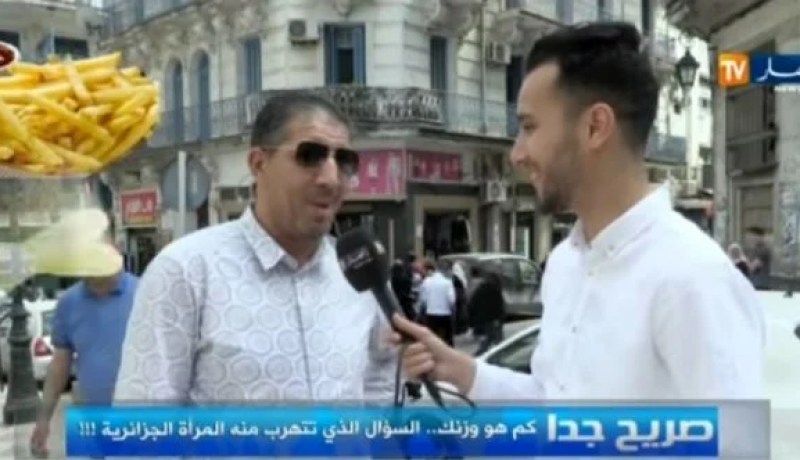 شحال توزني وشحال في عمرك.. شاهد ما قاله الرجل الجزائري
