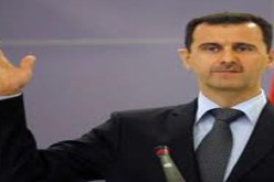 الأسد يؤكد بعد استفتائه ان الهجمة على سورية اعلامية ونحن أقوى على الأرض