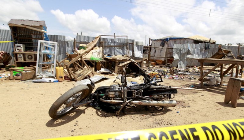 مقتل 15 شخصا في سلسلة تفجيرات بنيجيريا